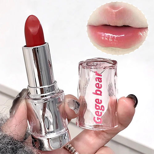 Light, transparent, glossy lipstick, mirror moist, not easy to touch the cup, color, makeup, tender Korean lip gloss