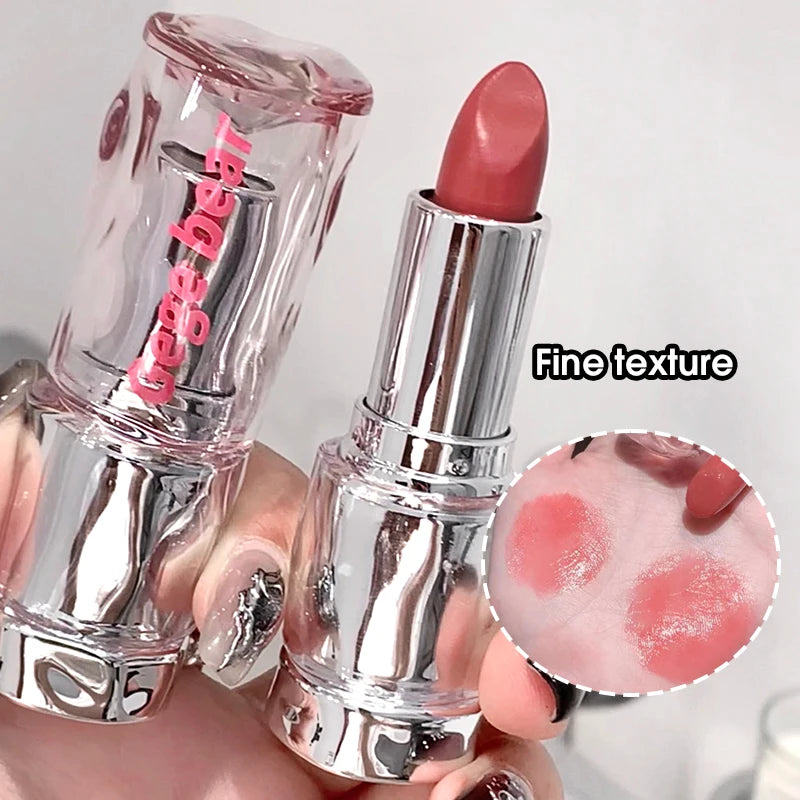 Light, transparent, glossy lipstick, mirror moist, not easy to touch the cup, color, makeup, tender Korean lip gloss