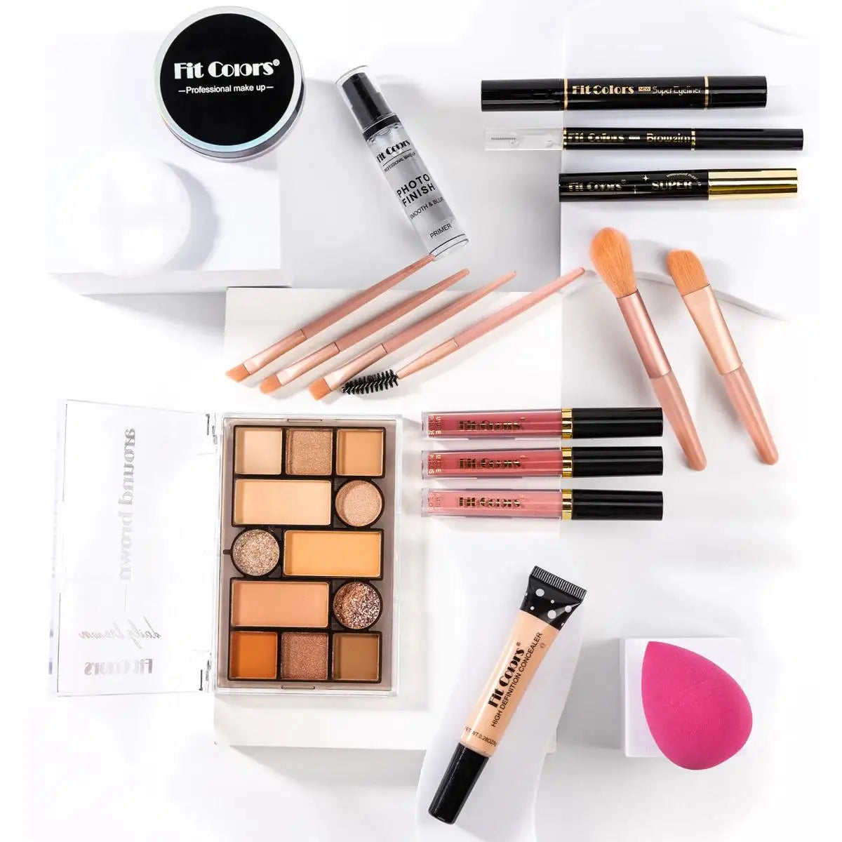 Professional Waterproof Korean Makeup Kit All In One Set For Women Long Lasting Beauty Cosmetics
